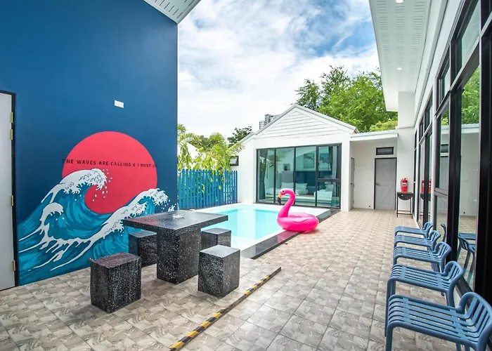 Madaguscar Private Pool Villa-Pattaya