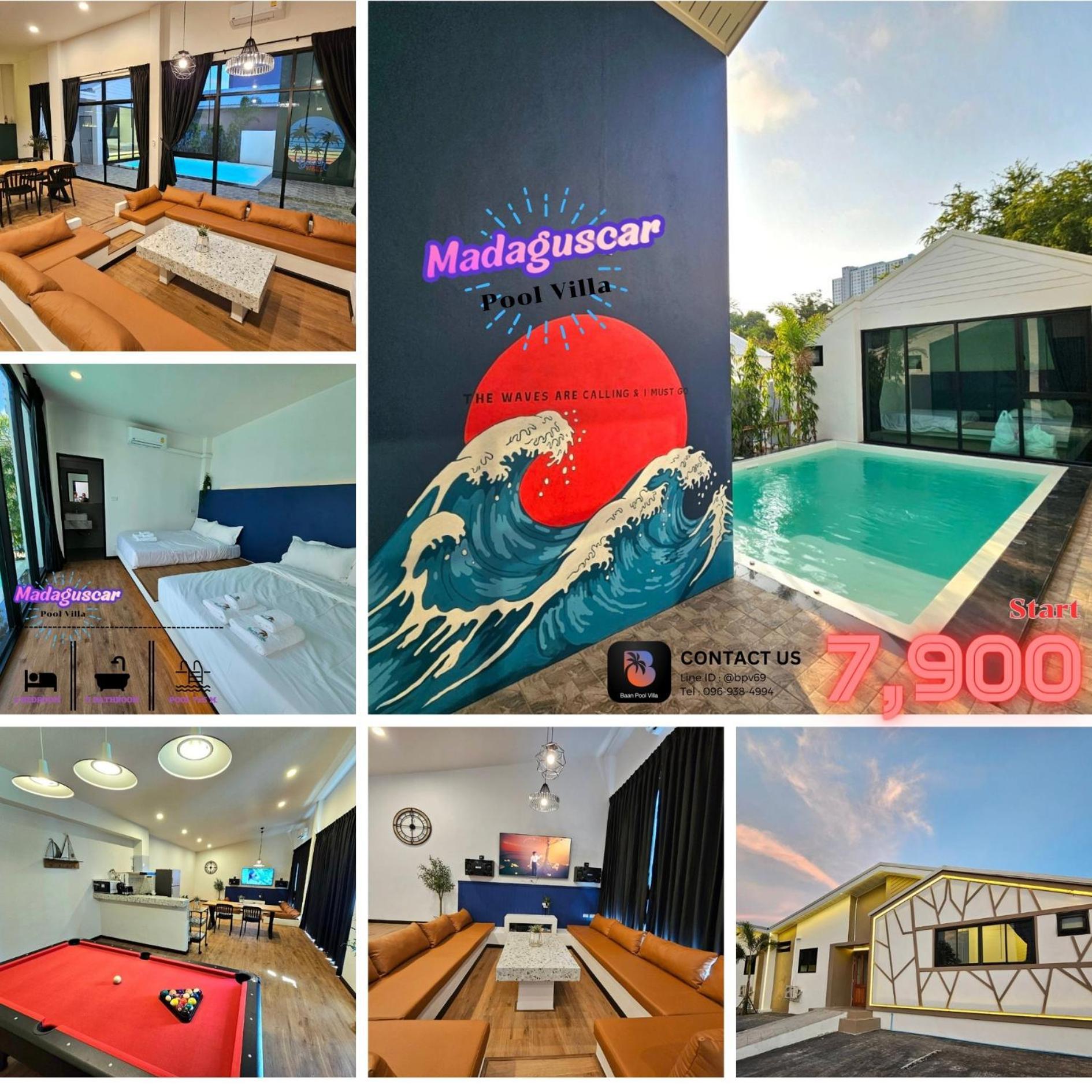 Villa Madaguscar Private Pool Villa-pattaya